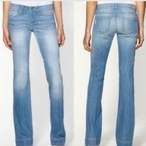 Paige Penny Jeans Light Wash Bootcut Jeans